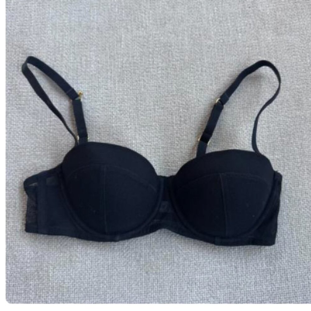 Lively Black Demi Mesh Bra